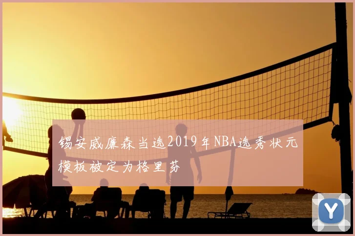 锡安威廉森当选2019年NBA选秀状元模板被定为格里芬