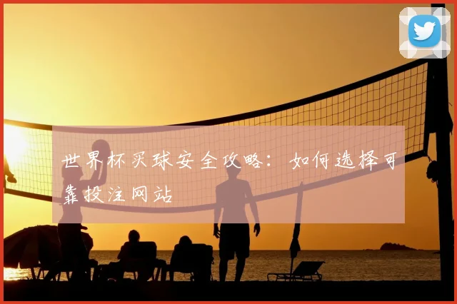 世界杯买球安全攻略:如何选择可靠投注网站